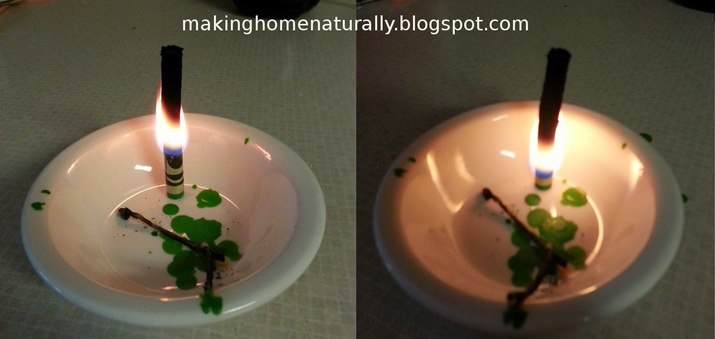 Making Home Naturally A Crayon as an Emergency Candle? Yes!