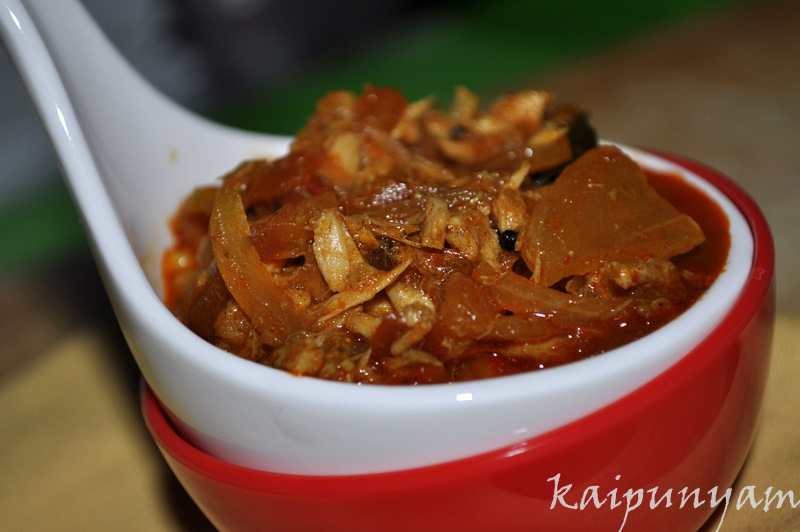 Tuna (Tin Fish) Curry