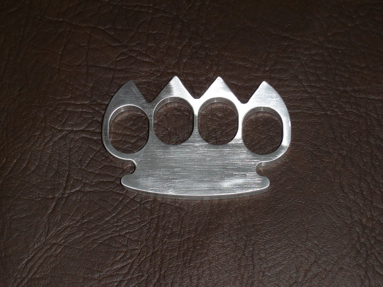 Jakey's weapon blog Spiked and polished knuckle duster