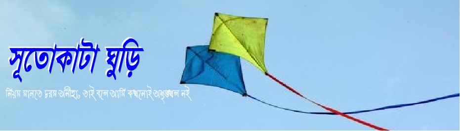 সূতোকাটা ঘুড়ি