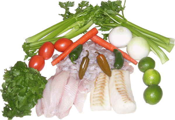 ingredientes utilizados para el cebiche gastronomia, cebiche, comida peruana, comidas con pescado