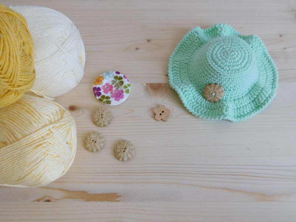 Doll sun hat crochet pattern Doll sun hat crochet pattern