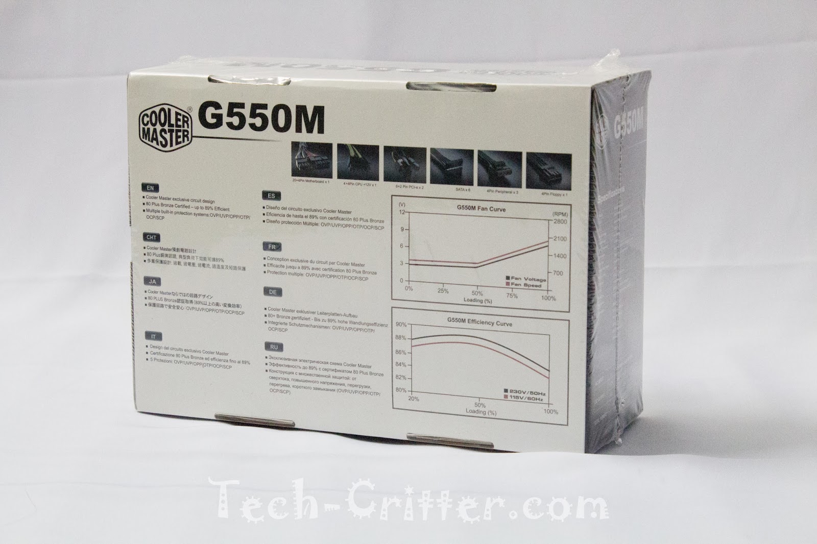 Cooler Master G550M Power Supply Unit Unboxing and Overview 8