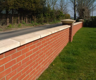 cwm llynfi bricklaying different types of coping