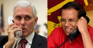 Trump's Second-in-Command calls Maithri ... to make a visit Trump's Second-in-Command calls Maithri ... to make a visit