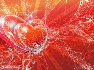 red heart valentines day background wallpaper for laptop widescreen