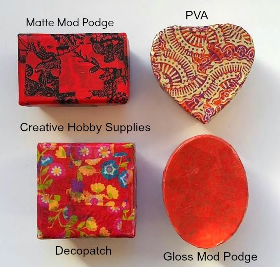 Creative Hobby Supplies: What's the difference? - Mod Podge, PVA