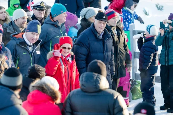 King Harald V and Queen Sonja of Norway, Crown Princess Mette-Marit of Norway and Crown Prince Haakon of Norway, Prince Sverre Magnus of Norway, Princess Ingrid Alexandra of Norway, Princess Märtha Louise