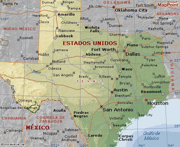 Mapa Del Valle De Texas Cuerpos De Agua - Lessons - Blendspace