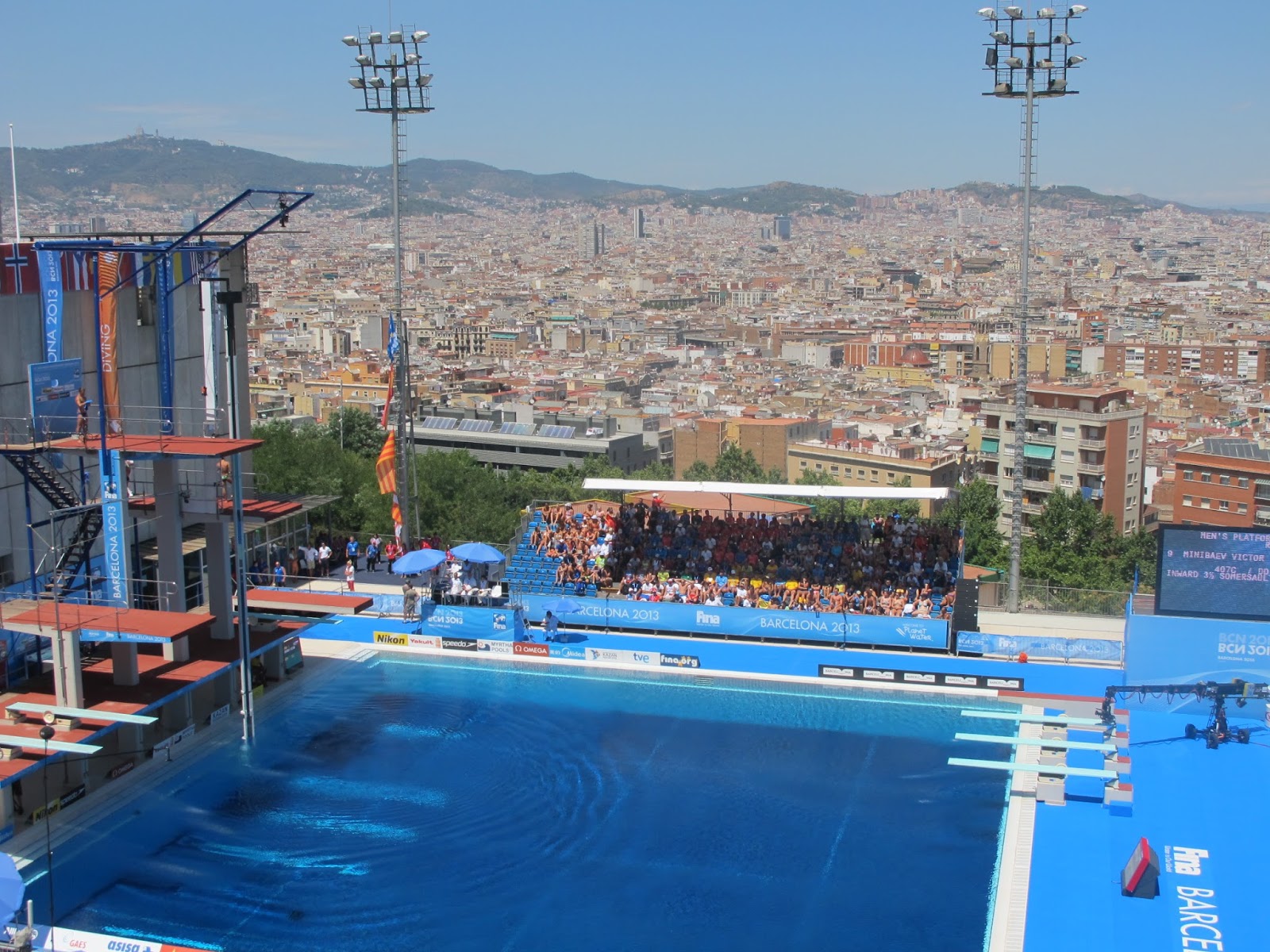 Barcelona Besottedbecause of the breathtaking view for the BCN2013