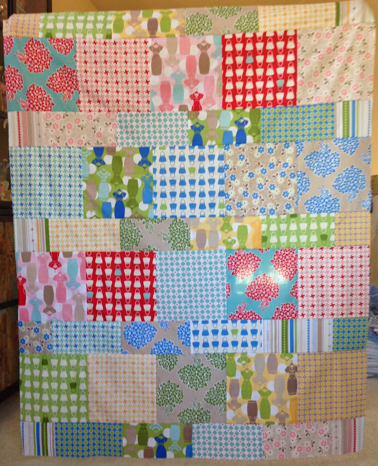 dream quilt create Layer Cake Lemonade Quilt Pattern