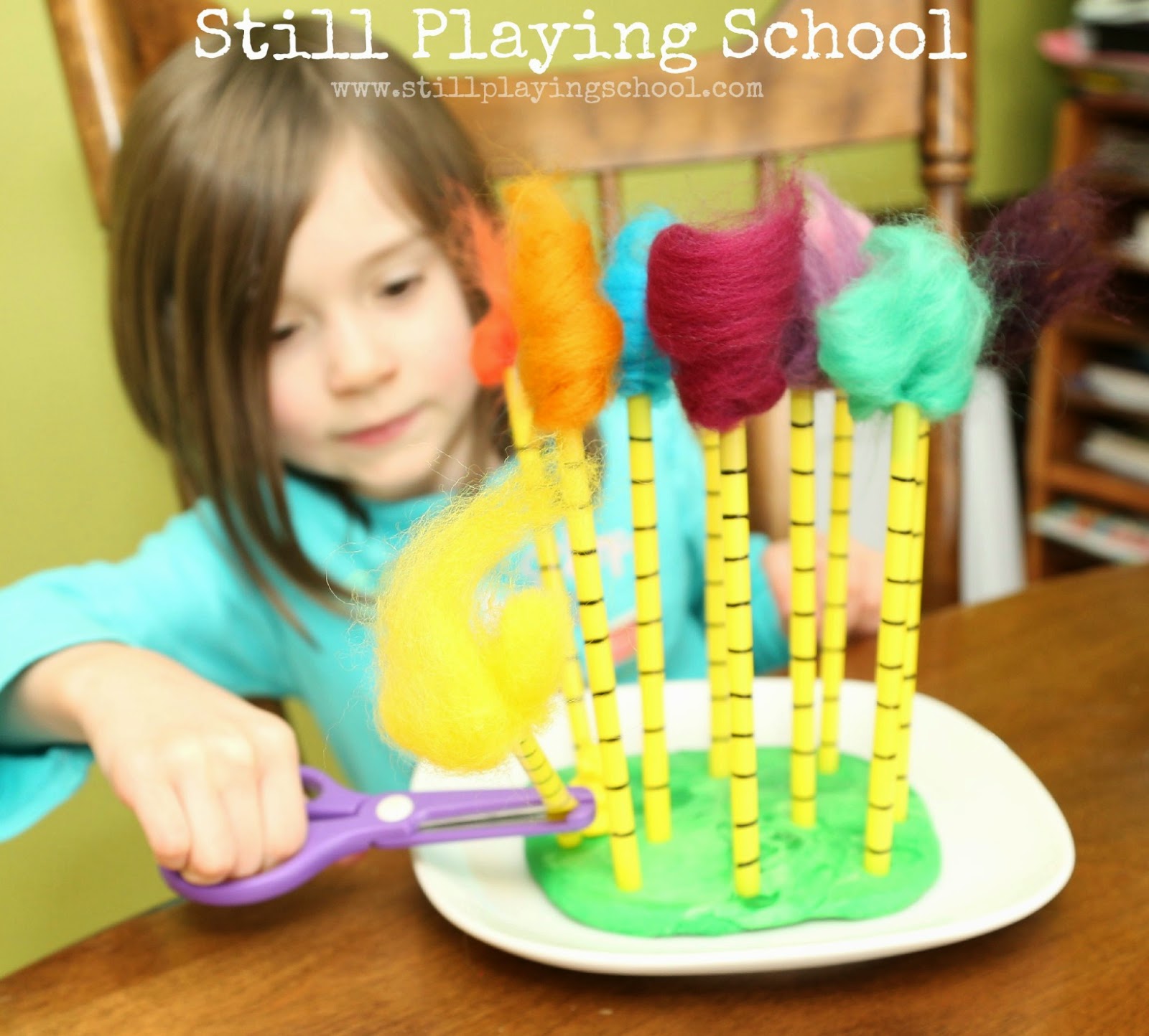 The Lorax Truffula Trees Cutting Practice Still Playing School