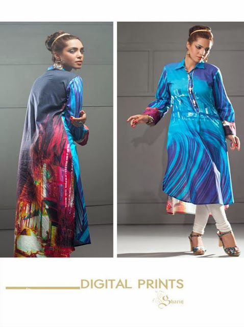 Shariq Digital Prints Lookbook 2013-05