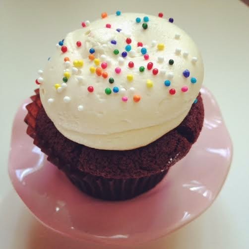 Never Turn Down A Cupcake Cupcake Blond Chocolate Birthday Cupcake