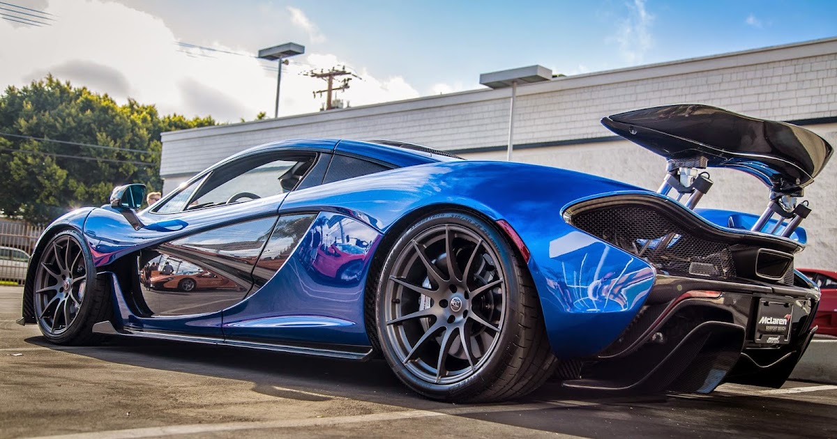 MCLAREN p1 РіРѕР»СѓР±РѕР№