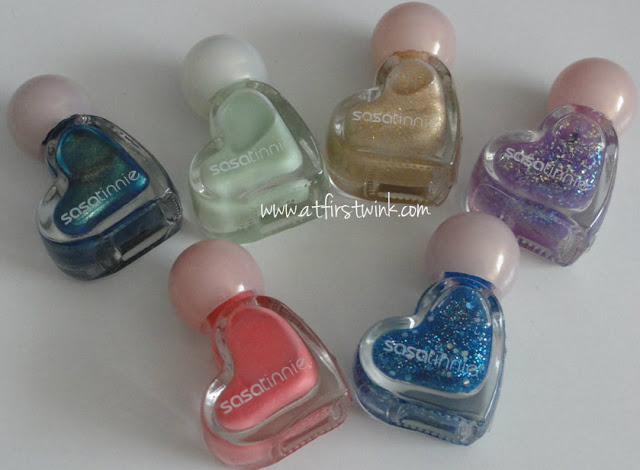 sasatinnie mini nail polishes