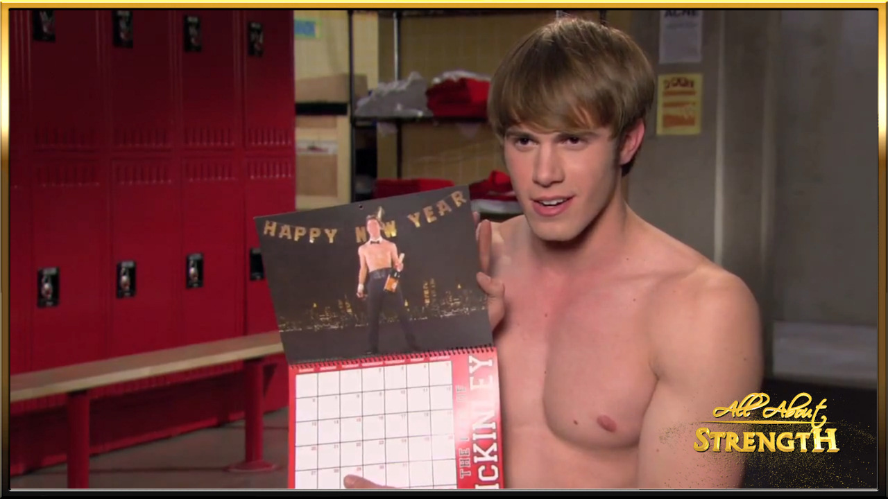 Shirtless Sunday Slurpee: "Naked" Glee.