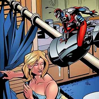 Ant Man espía en la ducha a Ms. Marvel Marvel Comics Panini Comics