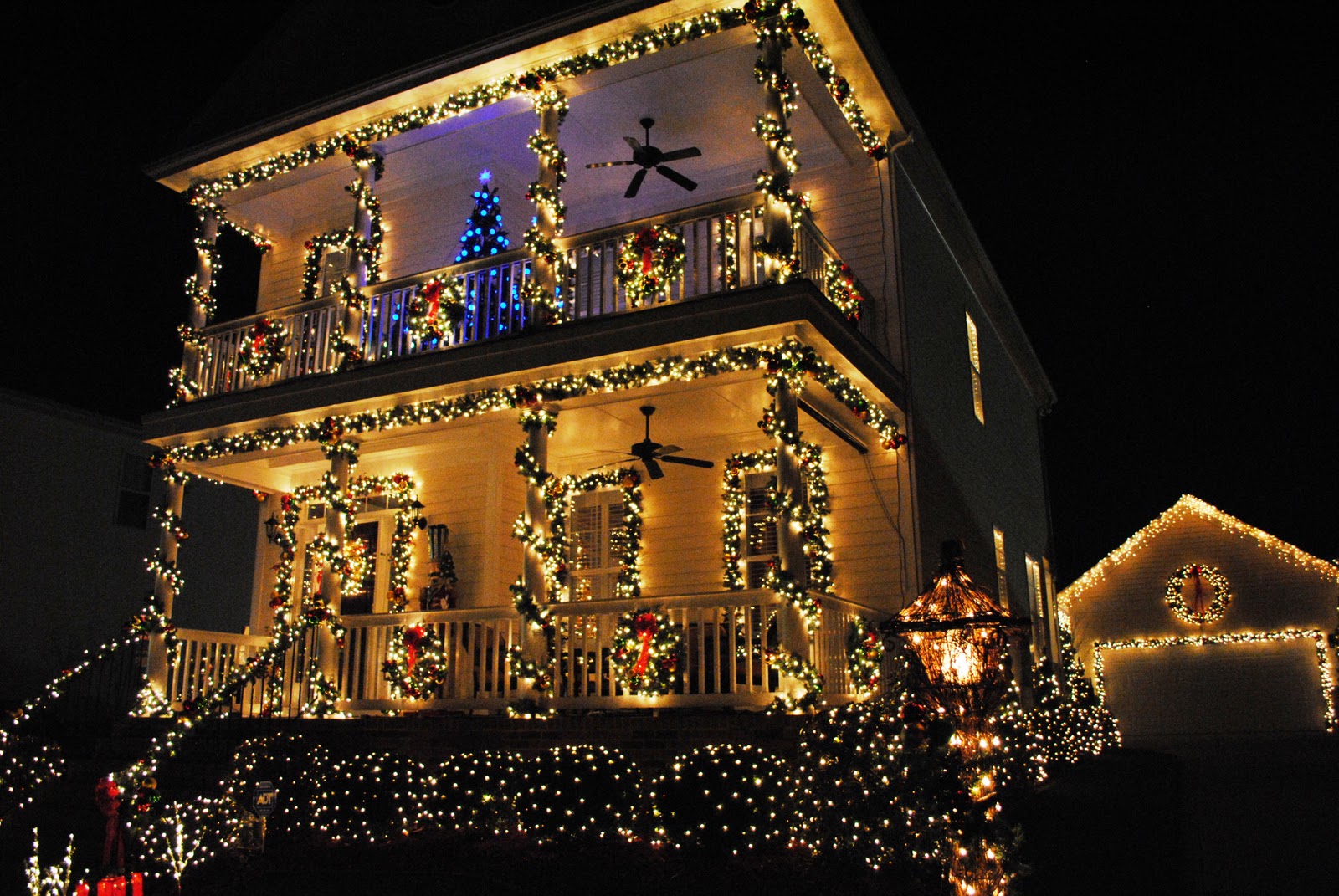 Best Christmas Cities McAdenville Christmas Town USA