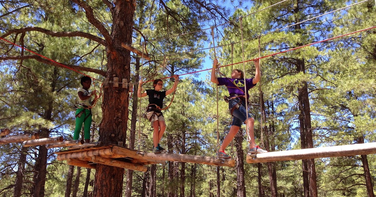 Arizona Field Trip Mom Flagstaff EXTREME Adventure Course