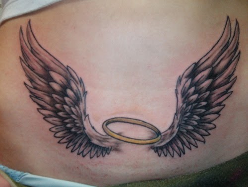 Tattoo Sprüche engelsflügel tattoo