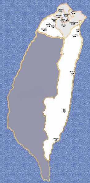 Taiwan Mission Map