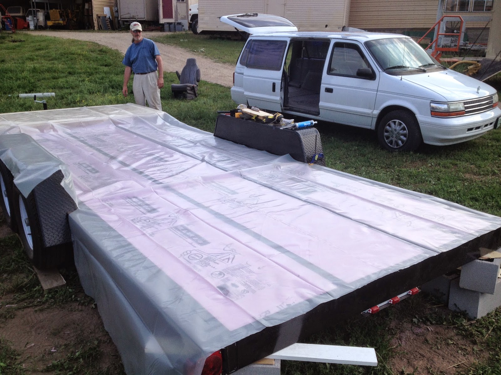 How To Build A Tiny House In 10 Days The Floor