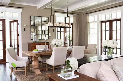 white dining rooms