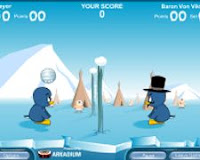 Volei cu pinguini