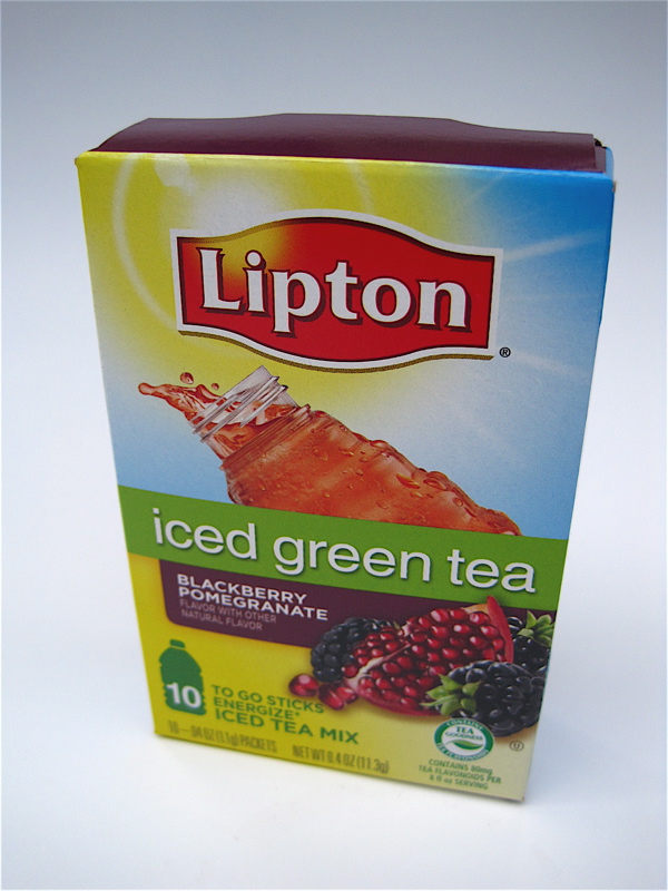 Tea With Friends Lipton Blackberry Pomegranate Green Tea