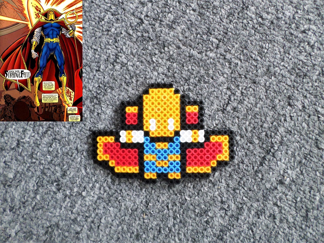 Long Black Fingers Marvel/DC Amalgams Perler Beads