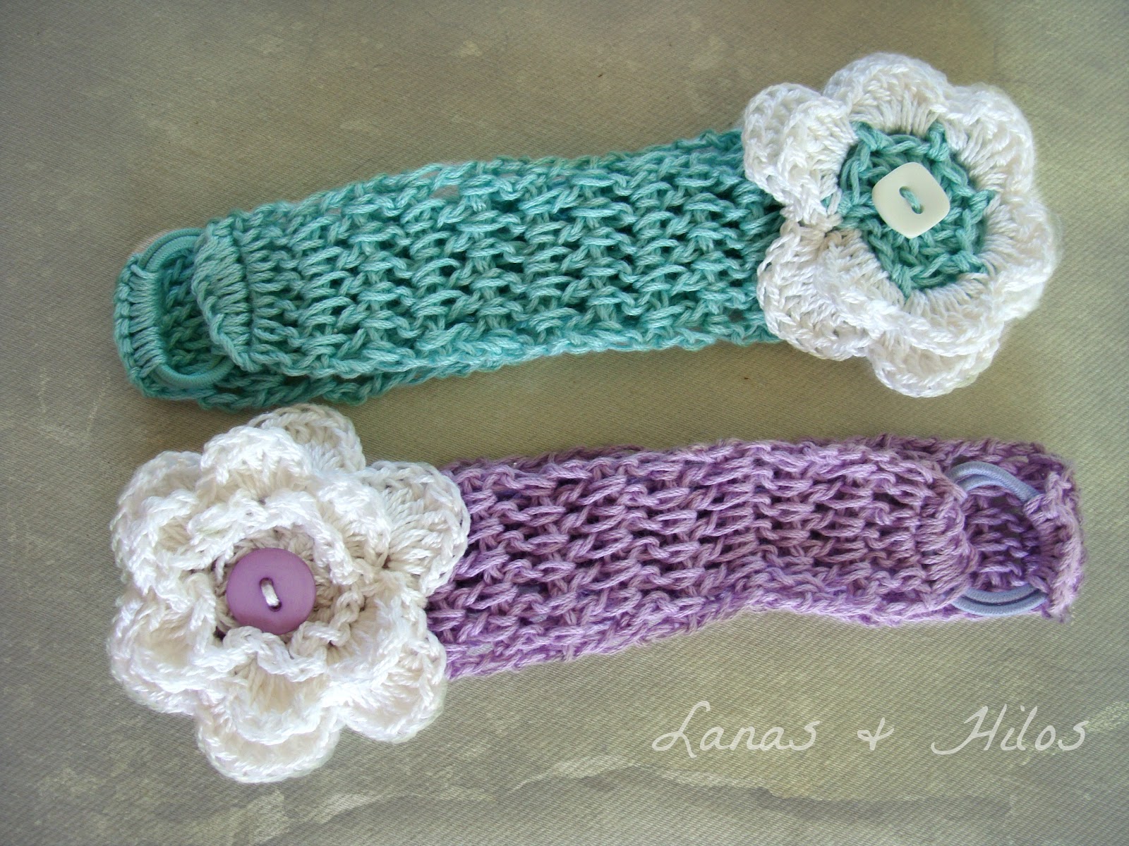 Lanas de Ana: Baby Head Bands (Tutorial)