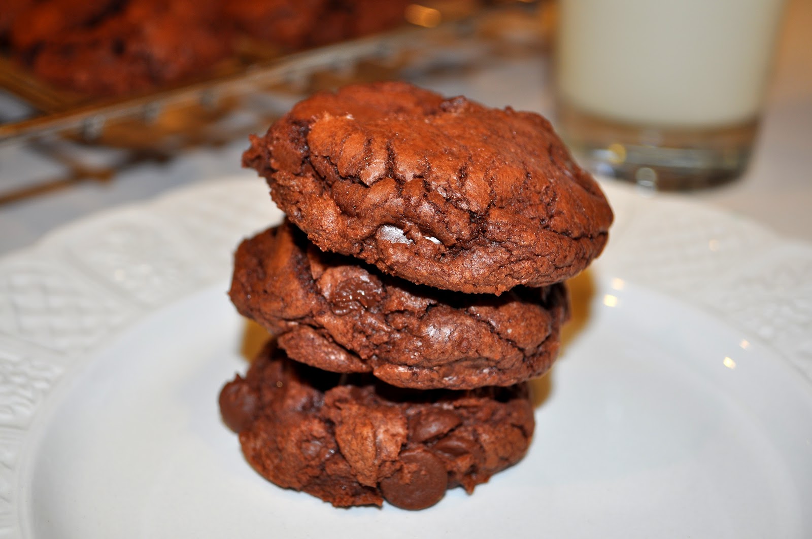 CookingwithSweetface Double Chocolate Cake Cookies
