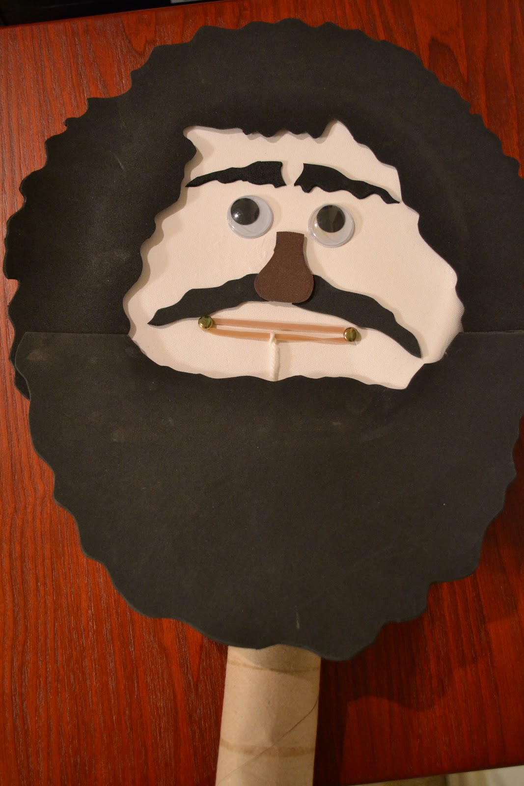 Bible Class Creations Paper Plate Puppet with Moveable Mouth