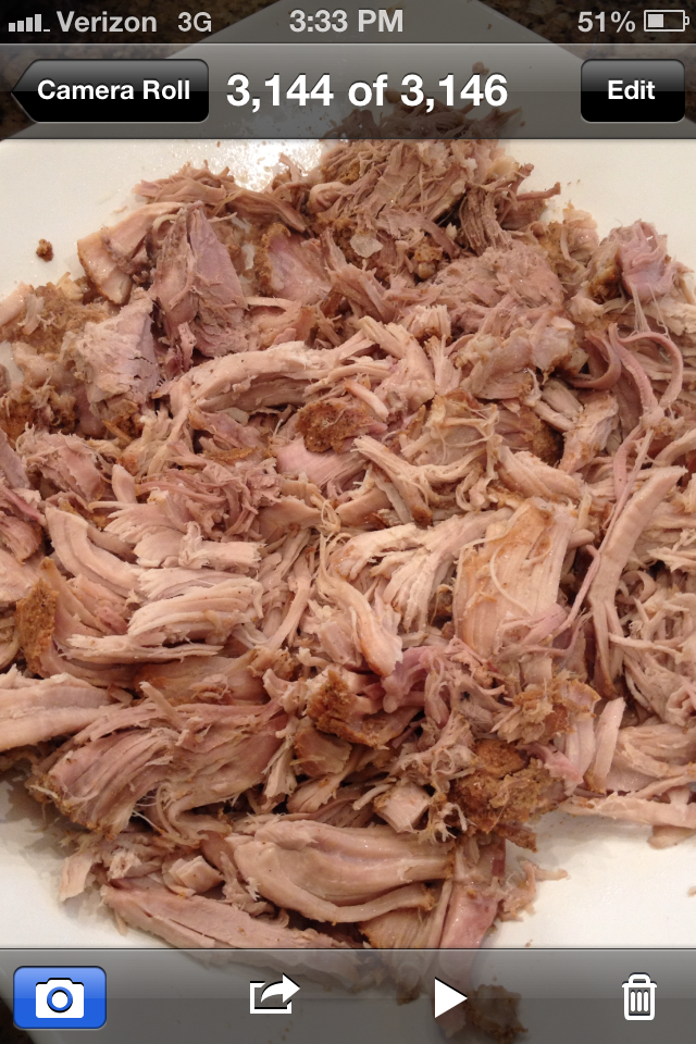 Little Magnolia Kitchen PAULA DEEN'S PULLED PORK (adapted)