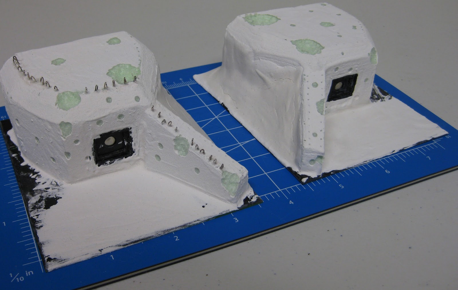 Scott's Wargaming AntiTank Pillbox Bunker 15mm FoW WIP