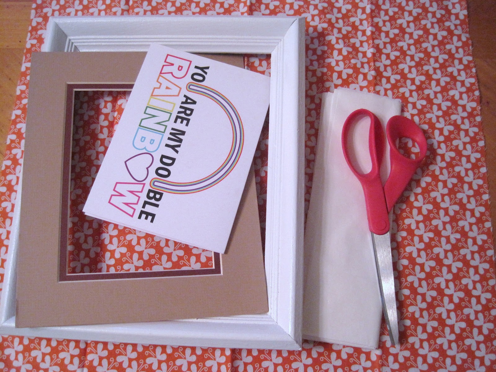 Ramblings from the Sunshine State Fabric Covered Photo Mats