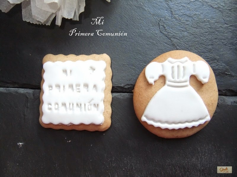 Las Galletas Primera Comunión De Giodi Cakes
