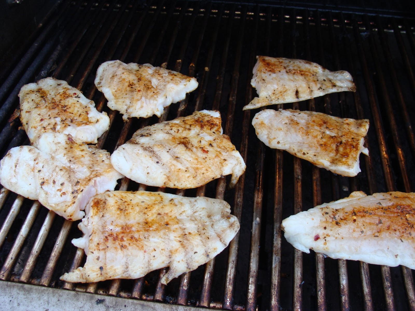 Recipe'n & Ruminatin' Wednesday Grilled Basa with Herbed Rice