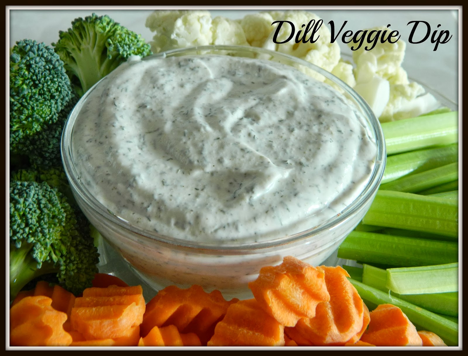 Aubrey's Recipes Dill Veggie Dip