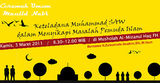B.o ramah fh unsri: maulid nabi 1432 h B.O RAMAH FH UNSRI: MAULID NABI 1432 H