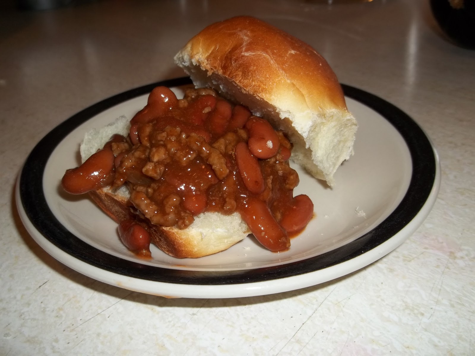 BarBQue Sloppy Joes with Beans Cheryl's Homemade Treasures