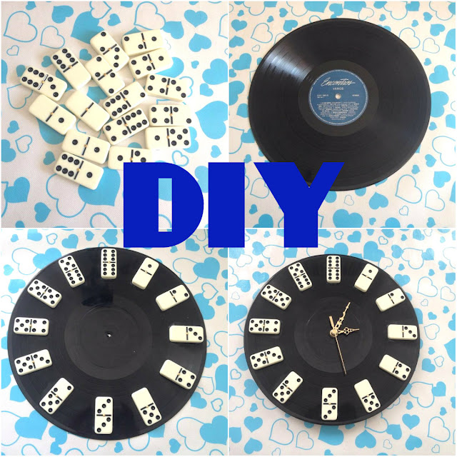 diy+relógio+disco+dominó+dia+dos+pais