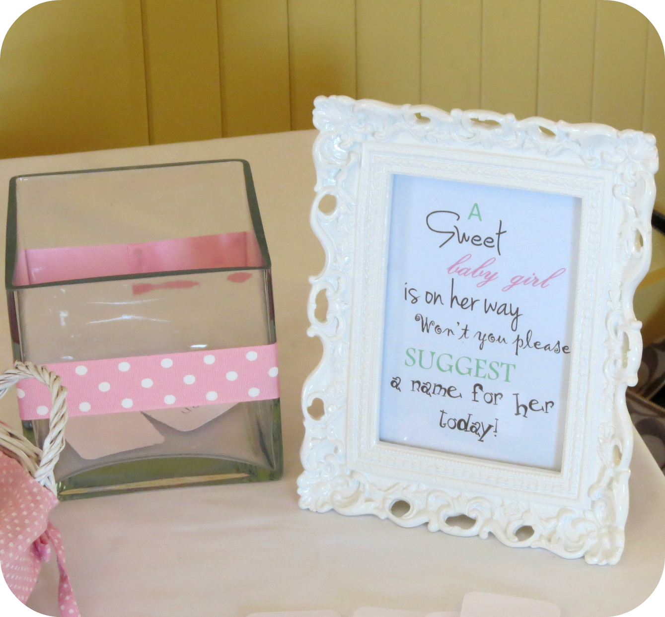 Sweet Beginnings Baby Shower