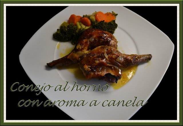 Conejo Al Horno Con Aroma A Canela
