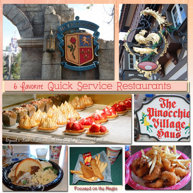  Walt Disney World Quick Service Restaurants 