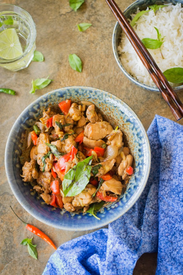 Mix and Stir Thai Basil Chicken