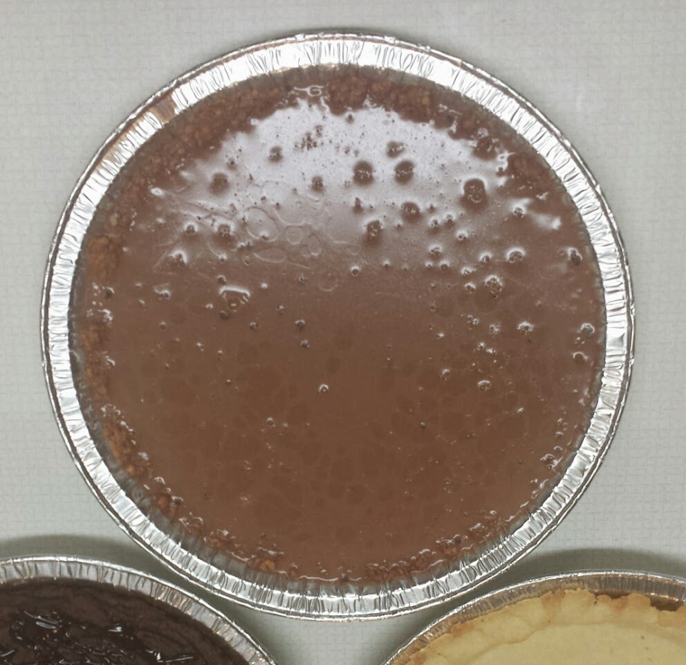 Healthy Happy Fit Hot Chocolate Pudding Pie {Gluten Free/Dairy Free}