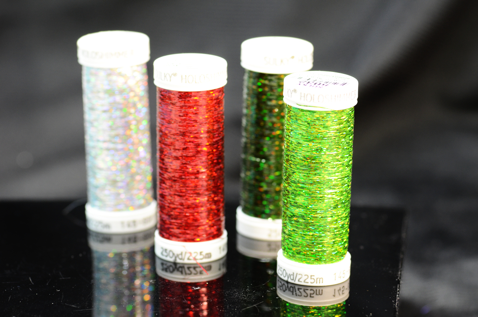 Sulky Holographic Tinsel Fly Fish Food Fly Tying and Fly Fishing