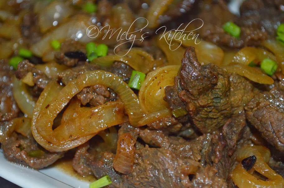 Mely's kitchen Bistek without Soy Sauce
